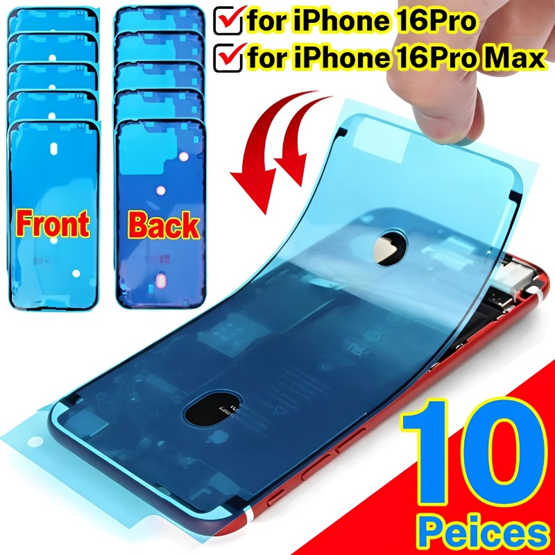 Back Cover Adhesive - Adesivo de vedação frontal e traseira,