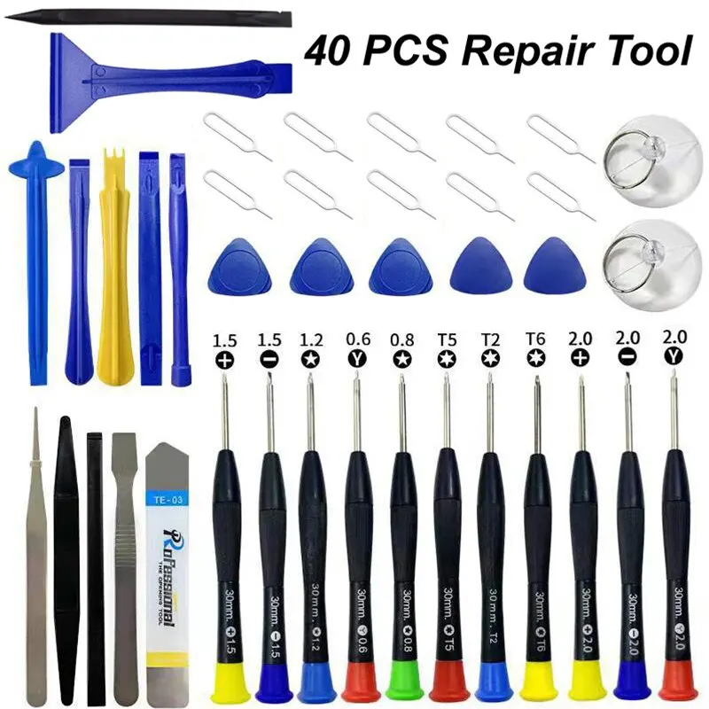 Electronics Repair Manual - 40 em 1 ferramentas de reparo