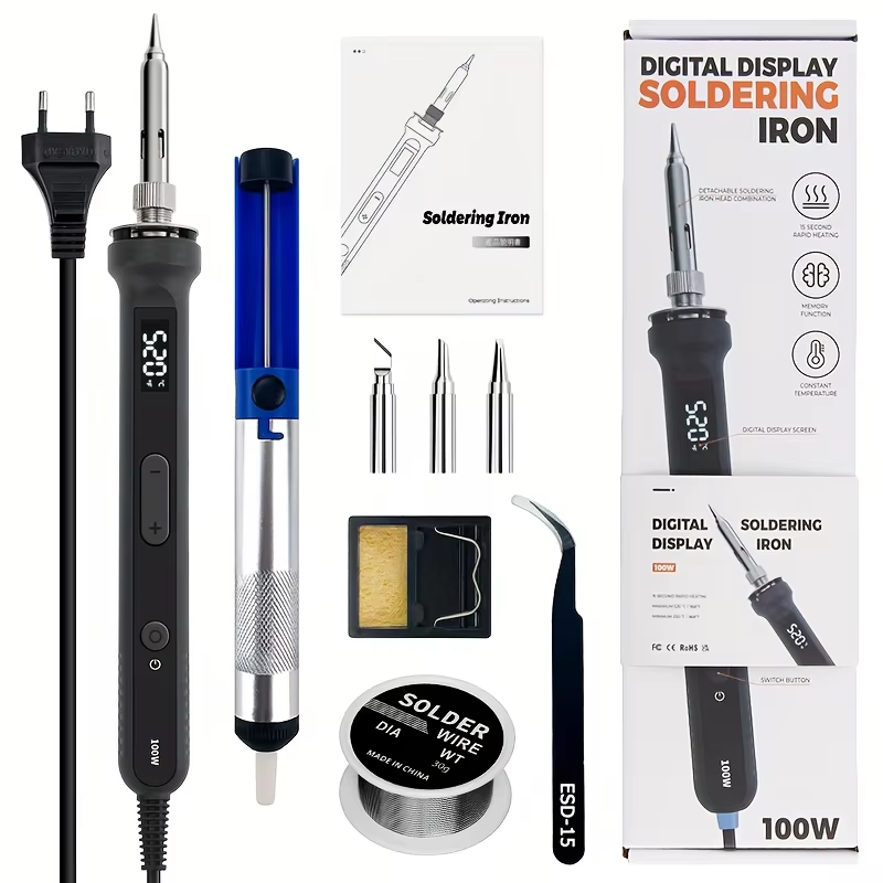 Kit de ferro de solda digital  - Electronics Repair Manual avaliação e preço