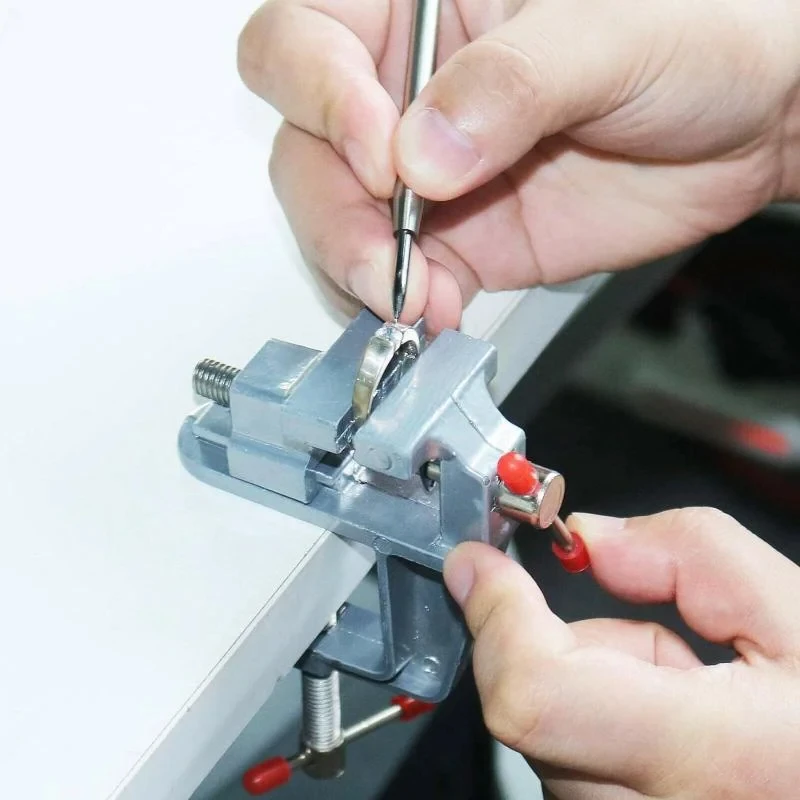 Mini torno de bancada braçadei - Electronics Repair Bench avaliação e preço